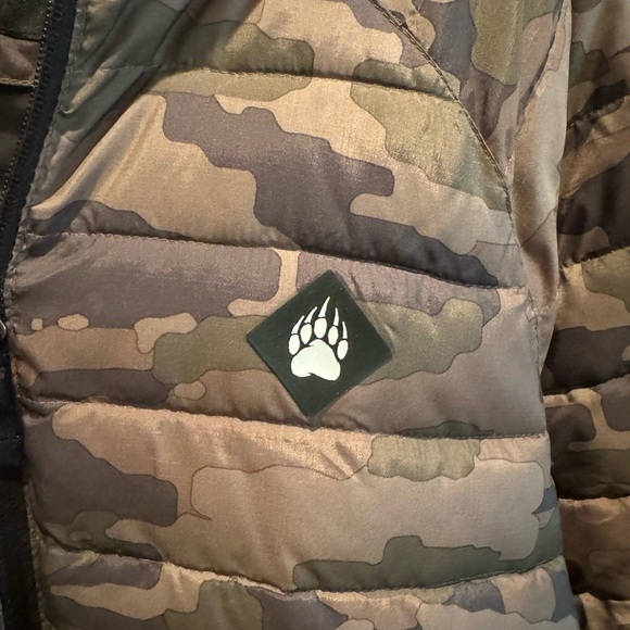 Duluth Trading Alaskan HardGear Men´s Large Camo Puffer Full Zip - Picture 4 of 4